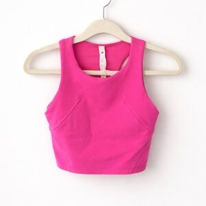 Lululemon Padded Women's Pink Sleeveless Top 2